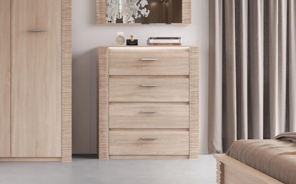 Спальный гарнитур "Элана" композиция #4 Дуб сонома